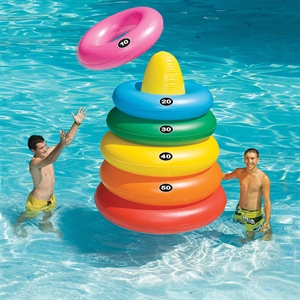 inflatable pool games for adults