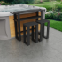 Naxos Hot Tub Bar With Stools